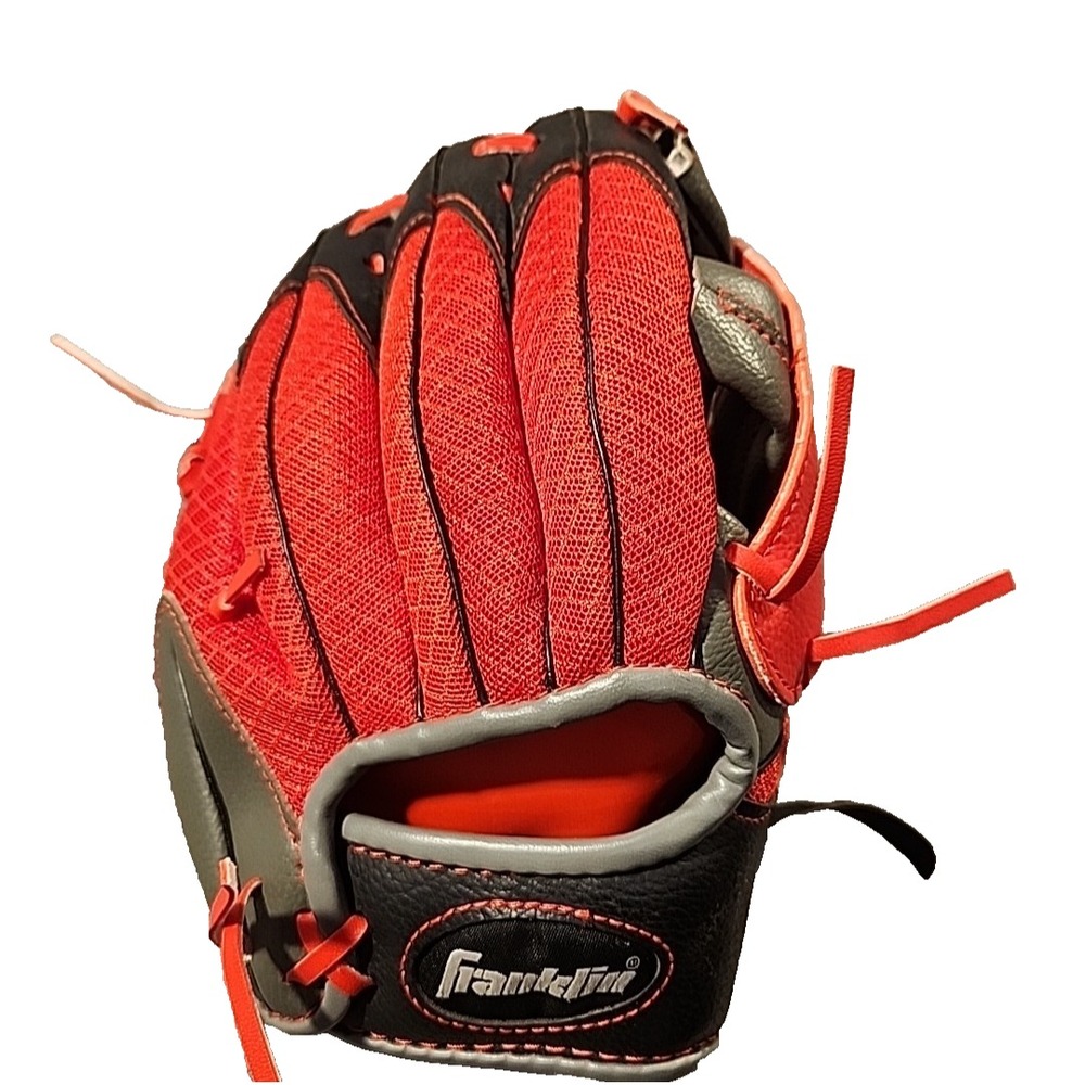 Franklin 22842-10" T-Ball/Baseball Youth Mitt‎ Glove  Right Hand Throw, Mesh Tek